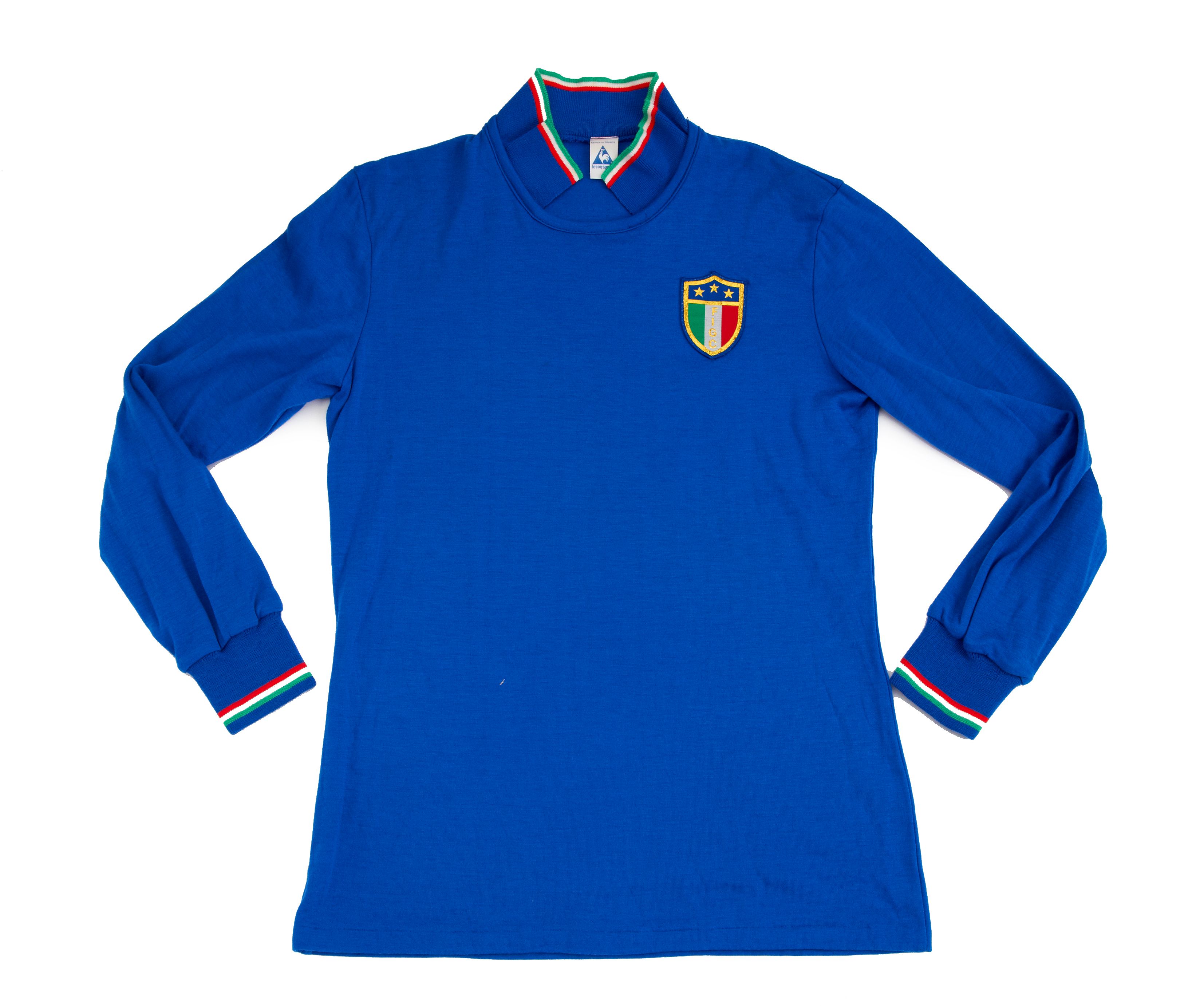 Italia 1982 Le Coq Sportif Italy Shirt Italia Trikot Italy 1982
