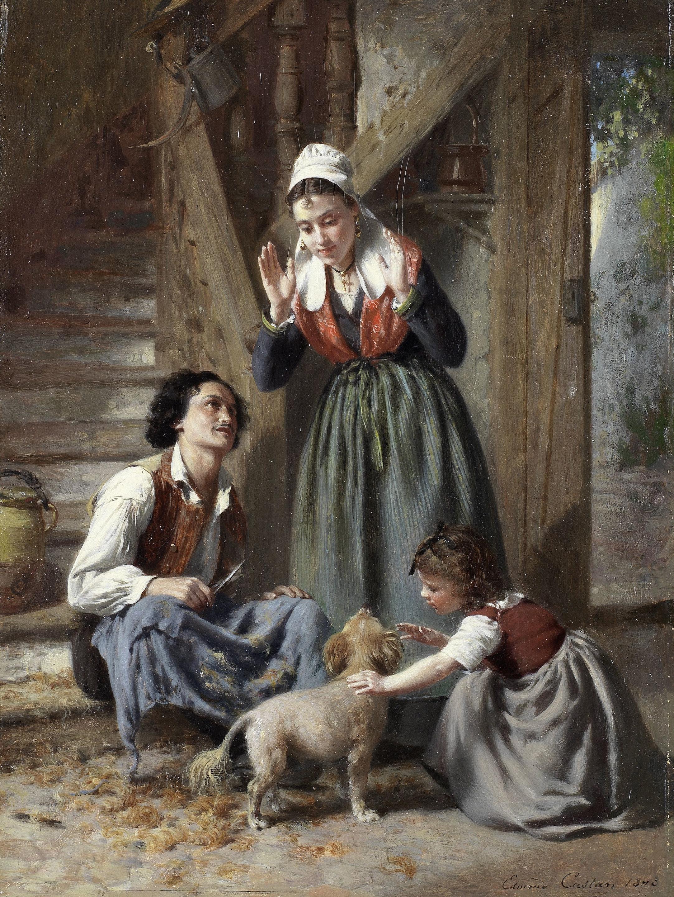 Bonhams : Pierre Jean Edmond Castan (French, 1817-1892) Sheared