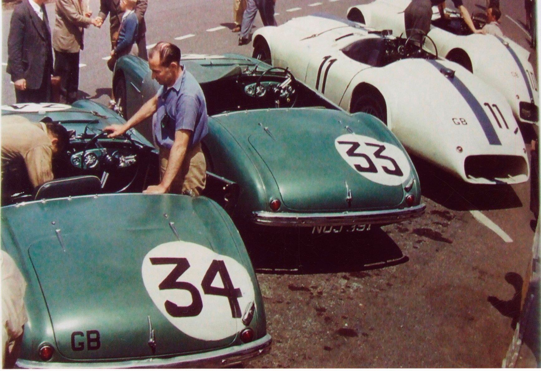 Austin Healey 42 24 Heures du Mans 1961 Spark S4126 - Miniatures Autos Motos