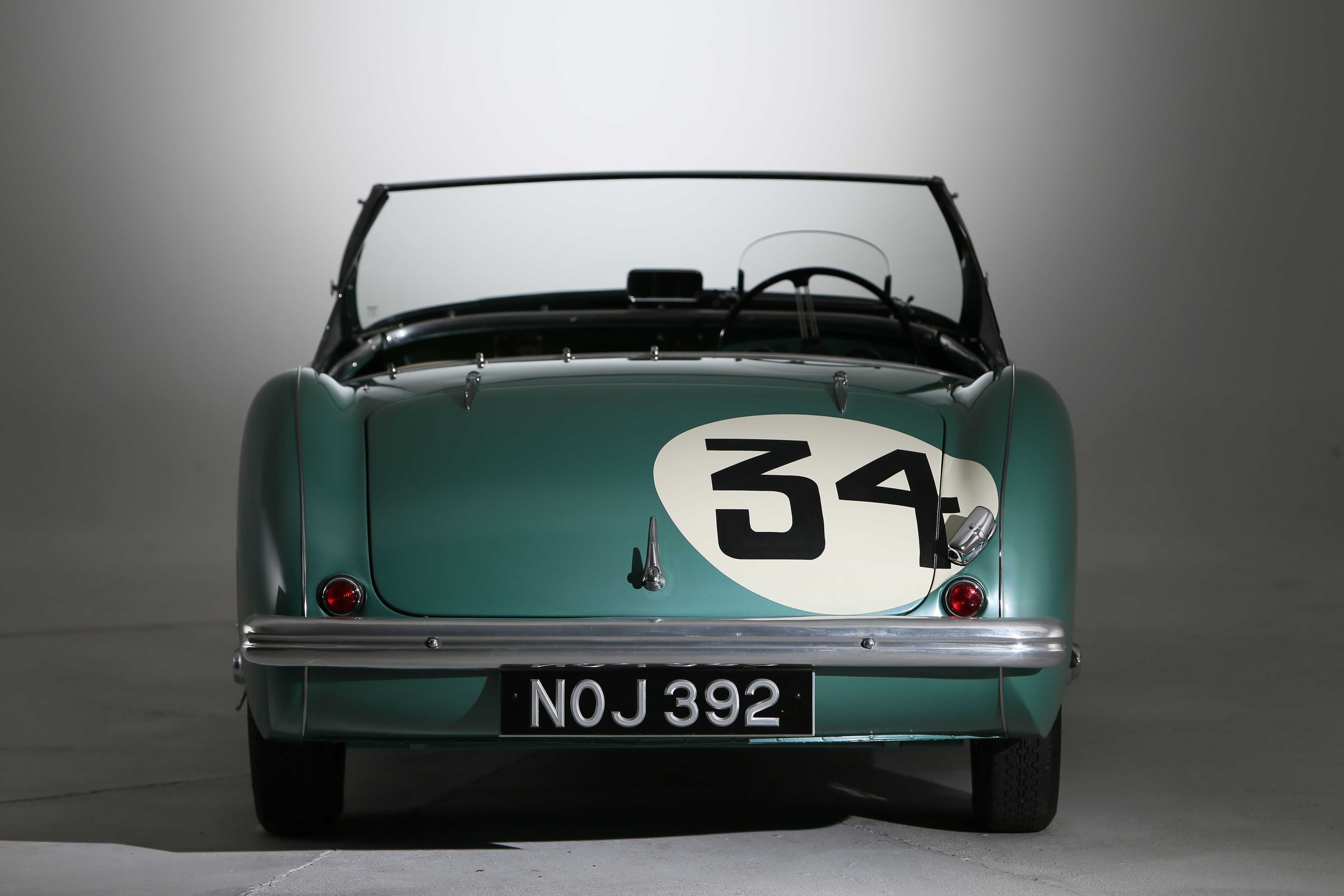 Miniature Healey Sport #19 Le Mans 1951 - Bizarre 1/43, Résine, Boîte Scellée