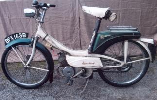 1959 raleigh moped