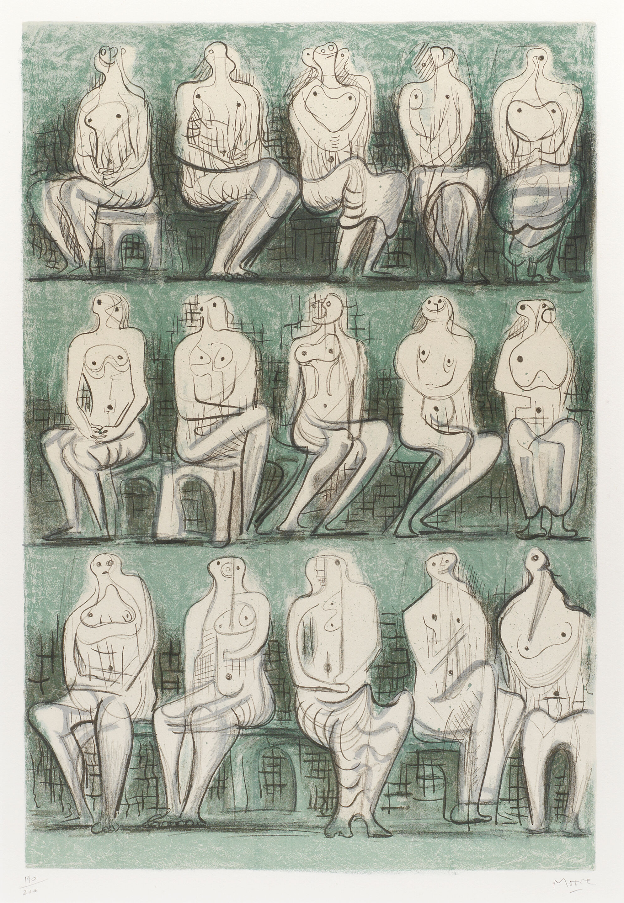 Seated Figures