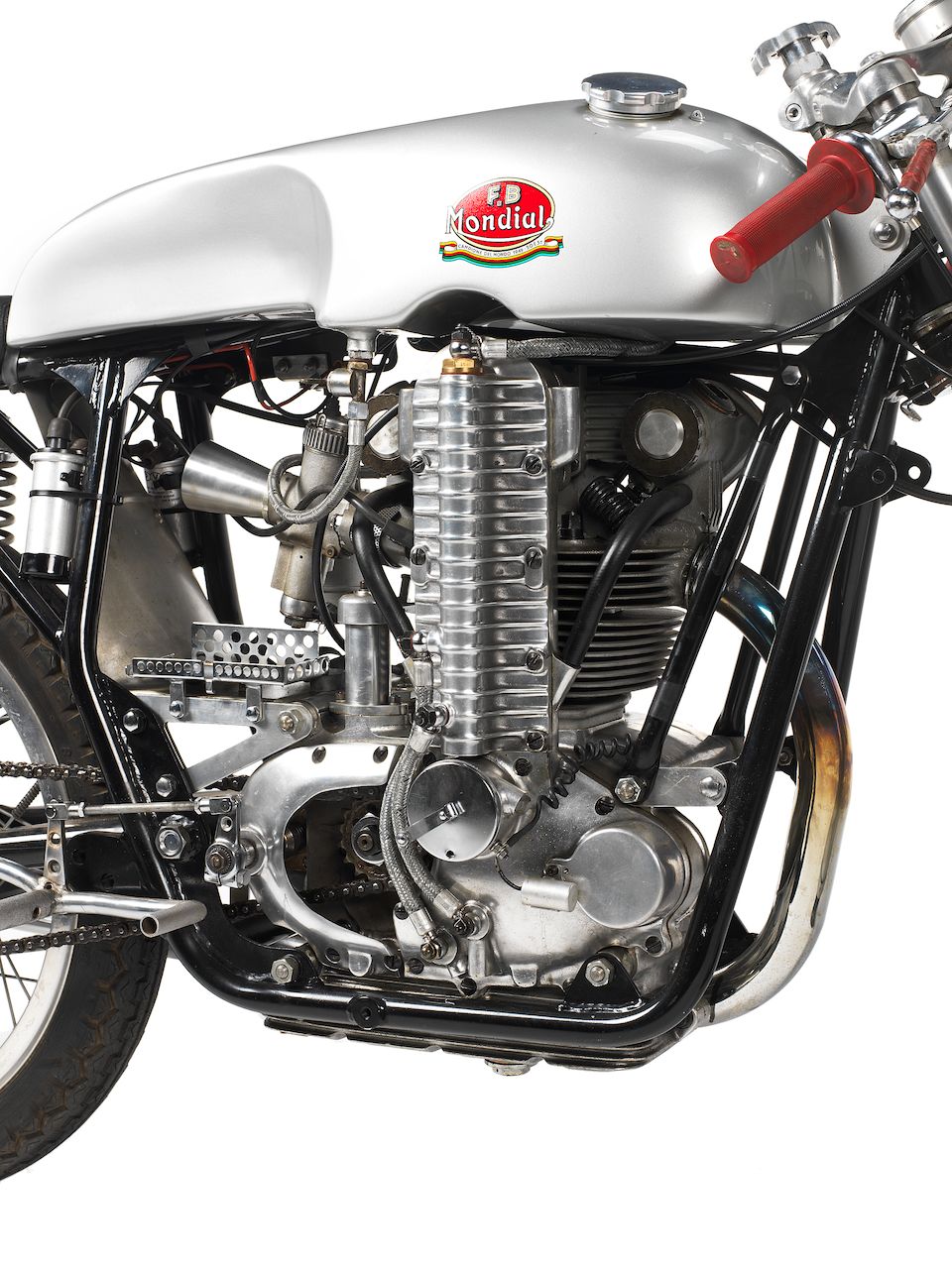 Bonhams Mondial 249cc Bialbero Grand Prix Racing Motorcycle Engine no. 121