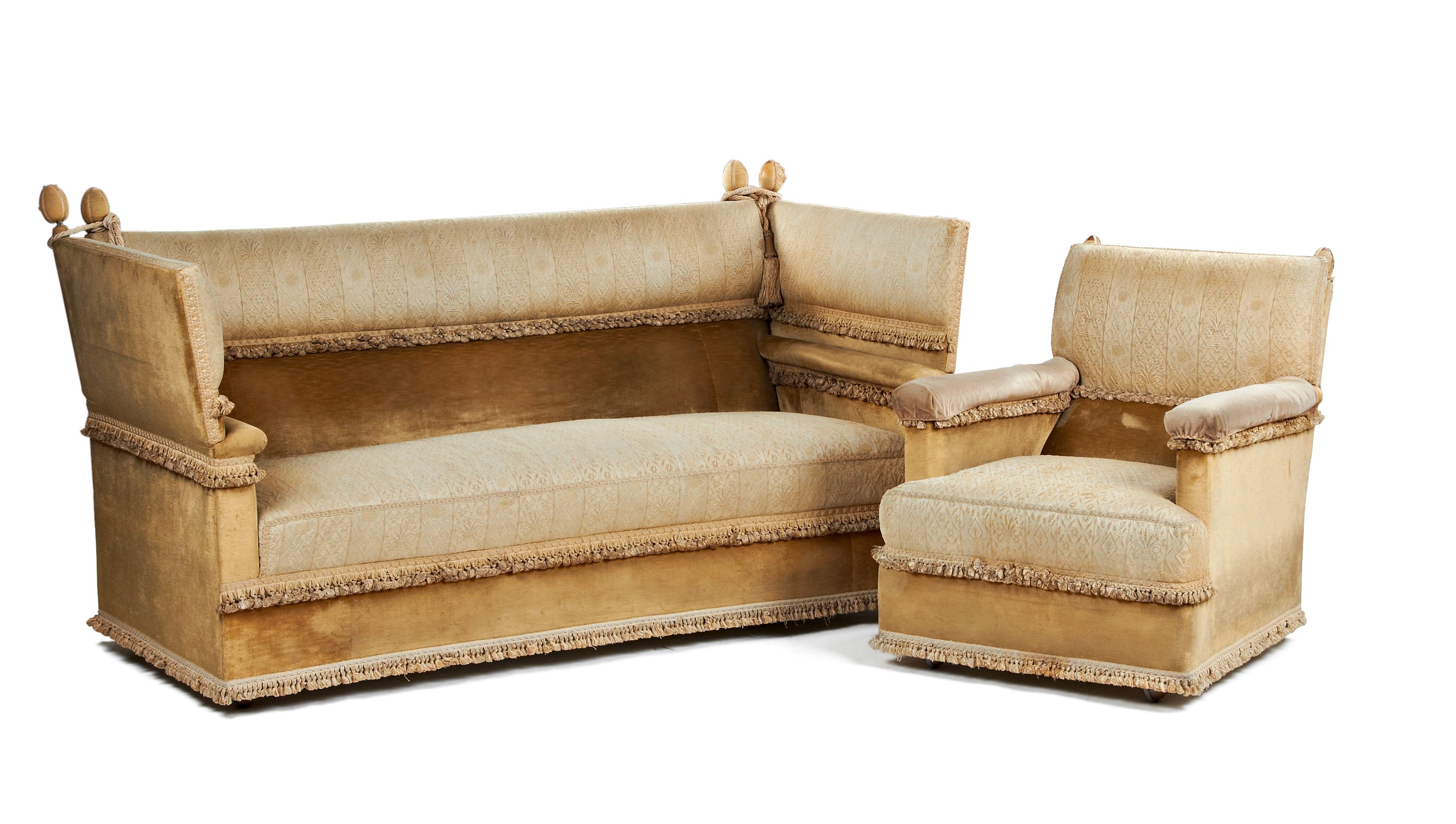 Knole Sofa Tie Backs Baci Living Room