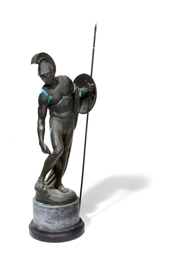 Bonhams : Max Valentin (German, 1875-1920)A bronze figure of a ...