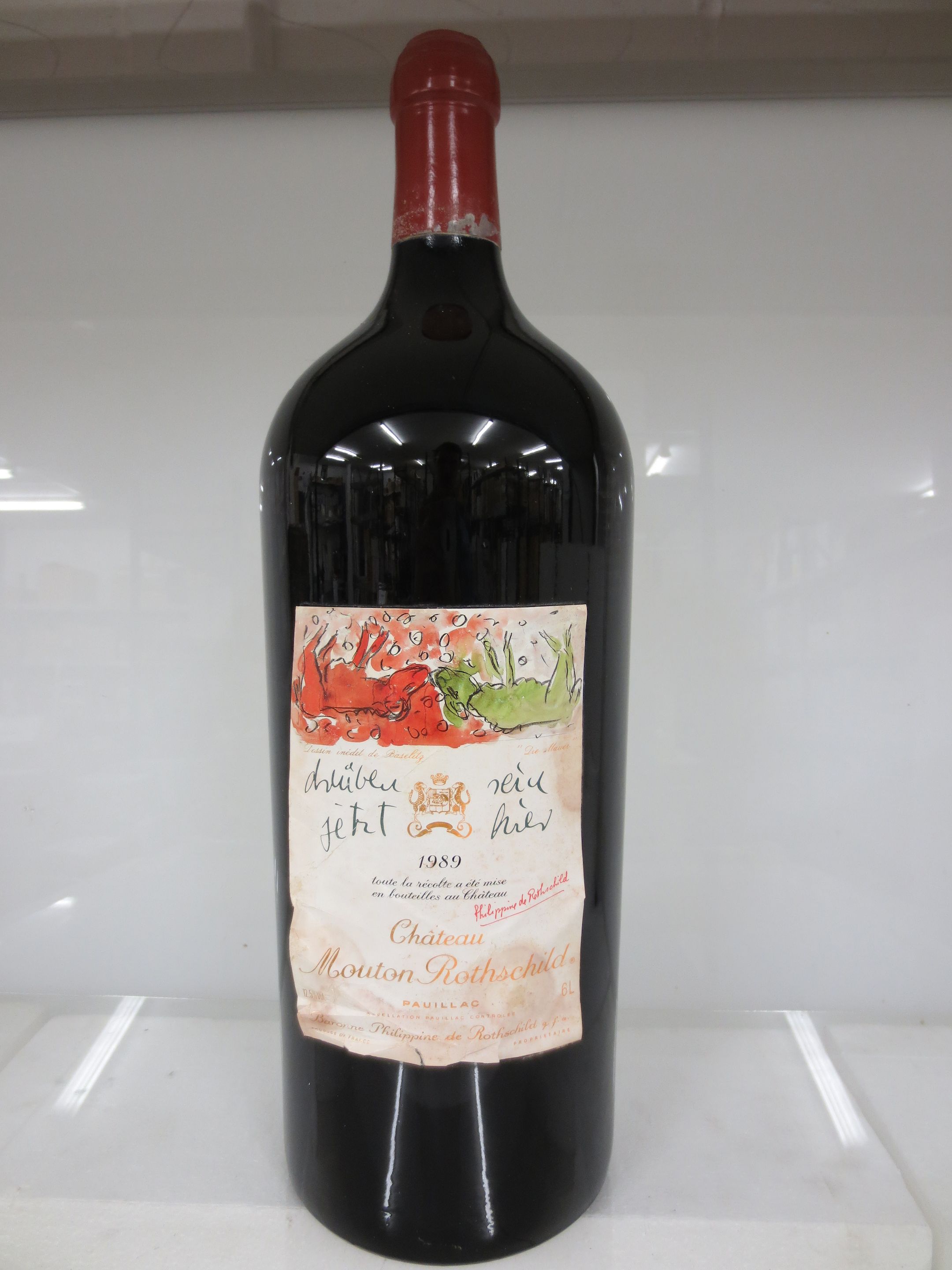 Bonhams : Chateau Mouton Rothschild 1989 (1 imperial)