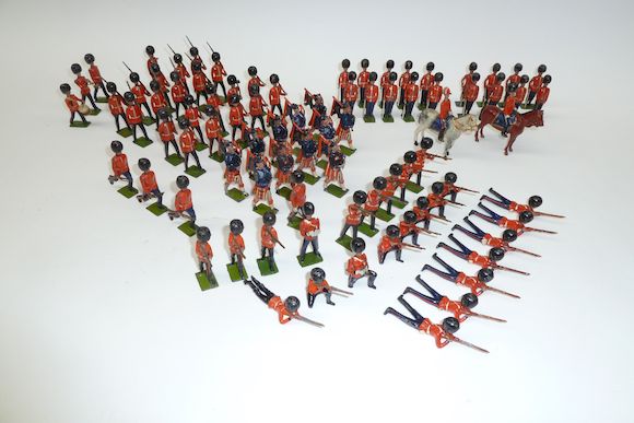 Britains – Set Gardes Écossais (Scot Guards) – Figurines Occasion