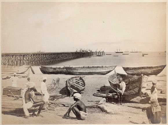 Bonhams : INDIA A scrapbook album of photographs and topographical ...