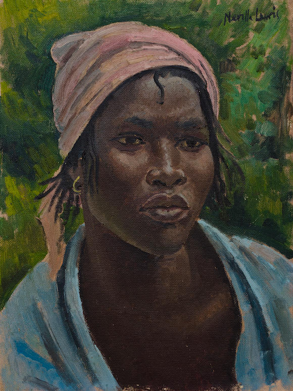 Bonhams : Alfred Neville Lewis (south African, 1895-1972) Portrait Of A 