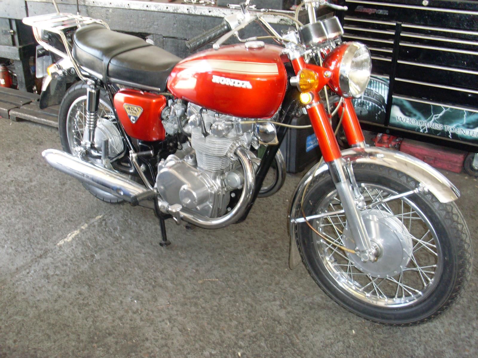 Bonhams Cars : 1970 Honda CB450 Frame no. CB450 3018905 Engine no. 17642