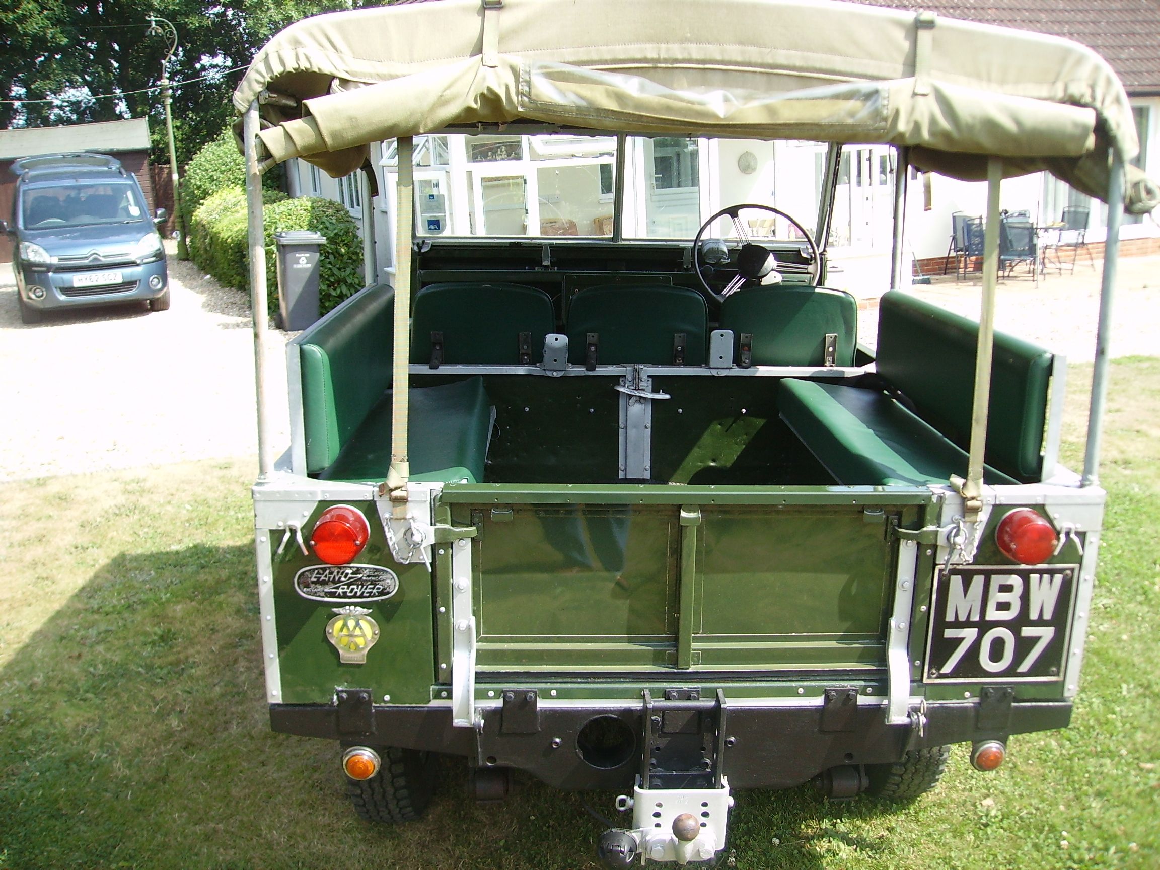 Bonhams Cars : 1956 Land Rover Series I Chassis no. 111800168 Engine no ...