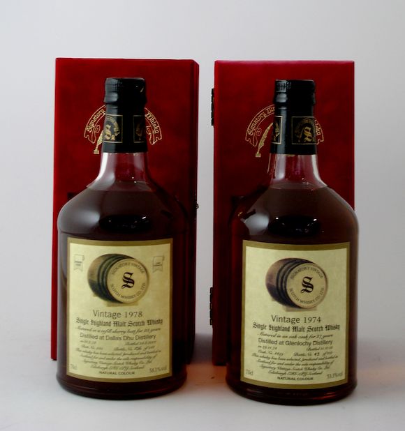 Bonhams Dallas Dhu23 year old1978 Glenlochy27 year old1974