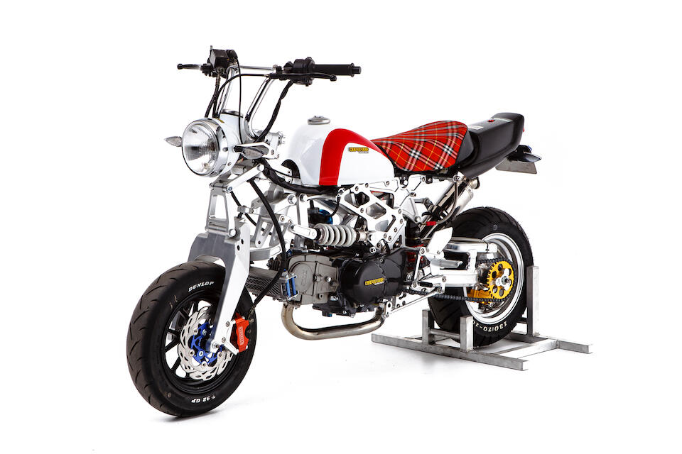 Bonhams c.2012 Kepspeed KP36 150cc Monkey Bike Frame no. 1P56FMJ91381109