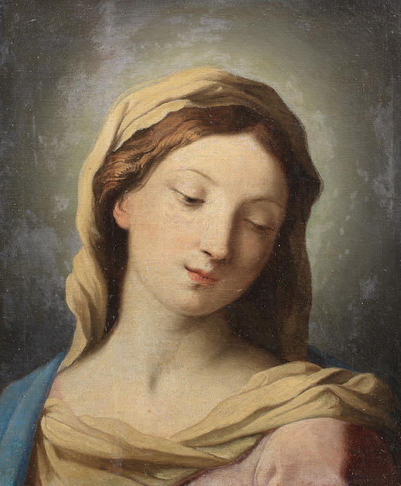 Bonhams : Giovanni Domenico Cerrini (Perugia 1609-1681 Rome) The Madonna