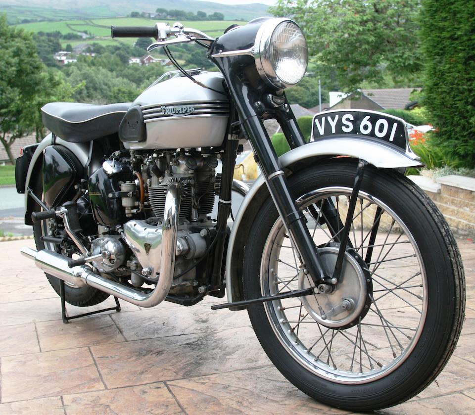 Bonhams : 1952 Triumph 500cc Tiger 100 Frame no. 32513 (see text ...