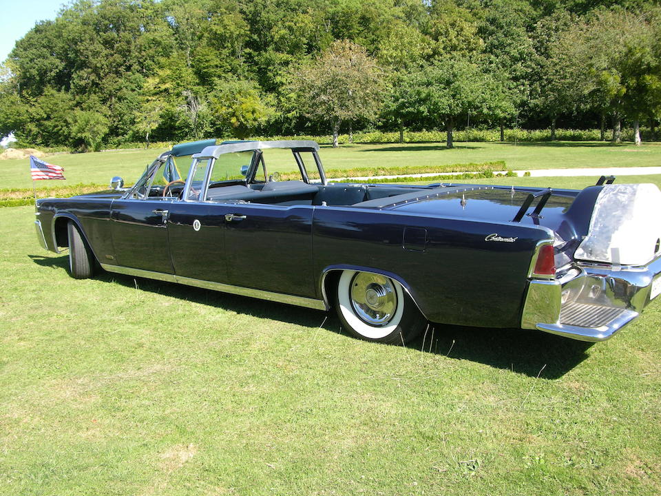 1962 lincoln continental convertible limo