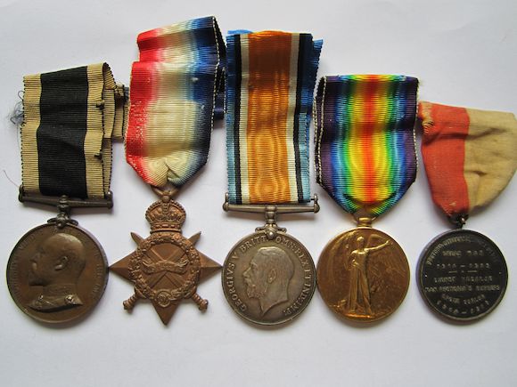 Bonhams : Five to Rifleman T.M.Chilton, South African Mounted Rifles,