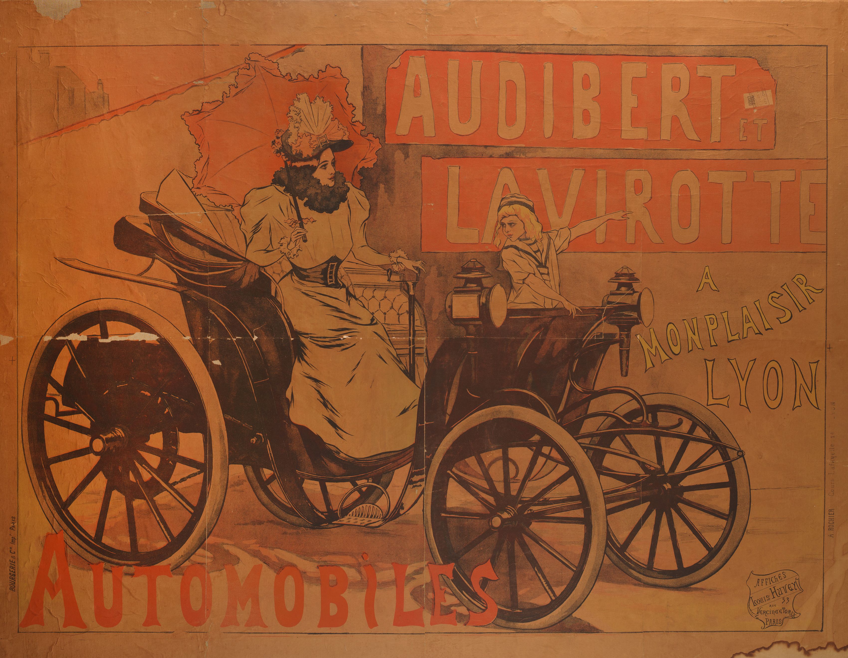 Miniature Rami JMK - Voiture Audibert & Lavirotte 1898 - Échelle 1/43