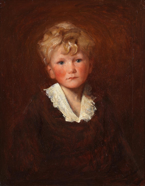 Bonhams : Harry Clifford Pilsbury (British, 1870-1925) Portrait of ...