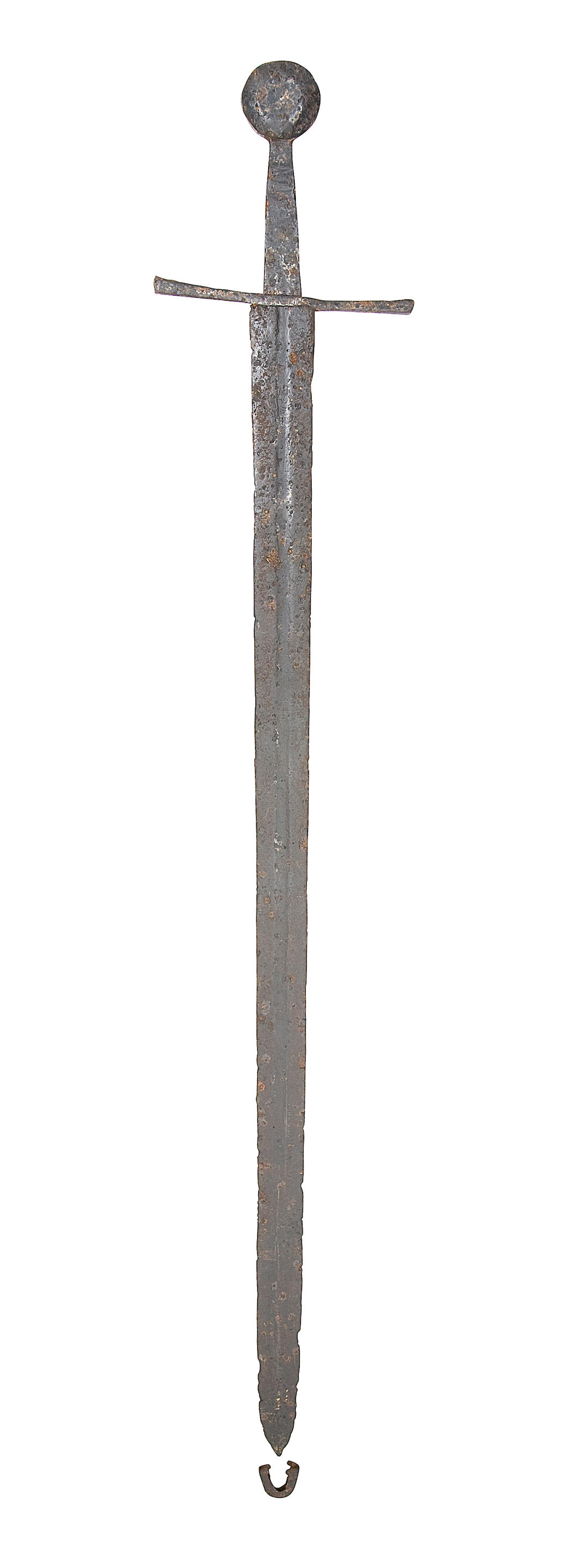 bonhams-a-medieval-sword-of-oakeshott-type-xii-with-its-scabbard-chape