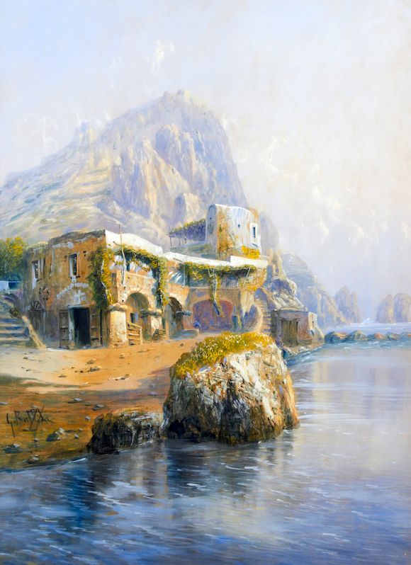 Bonhams Giovanni Battista (Italian, 18601925) The Coast of Capri