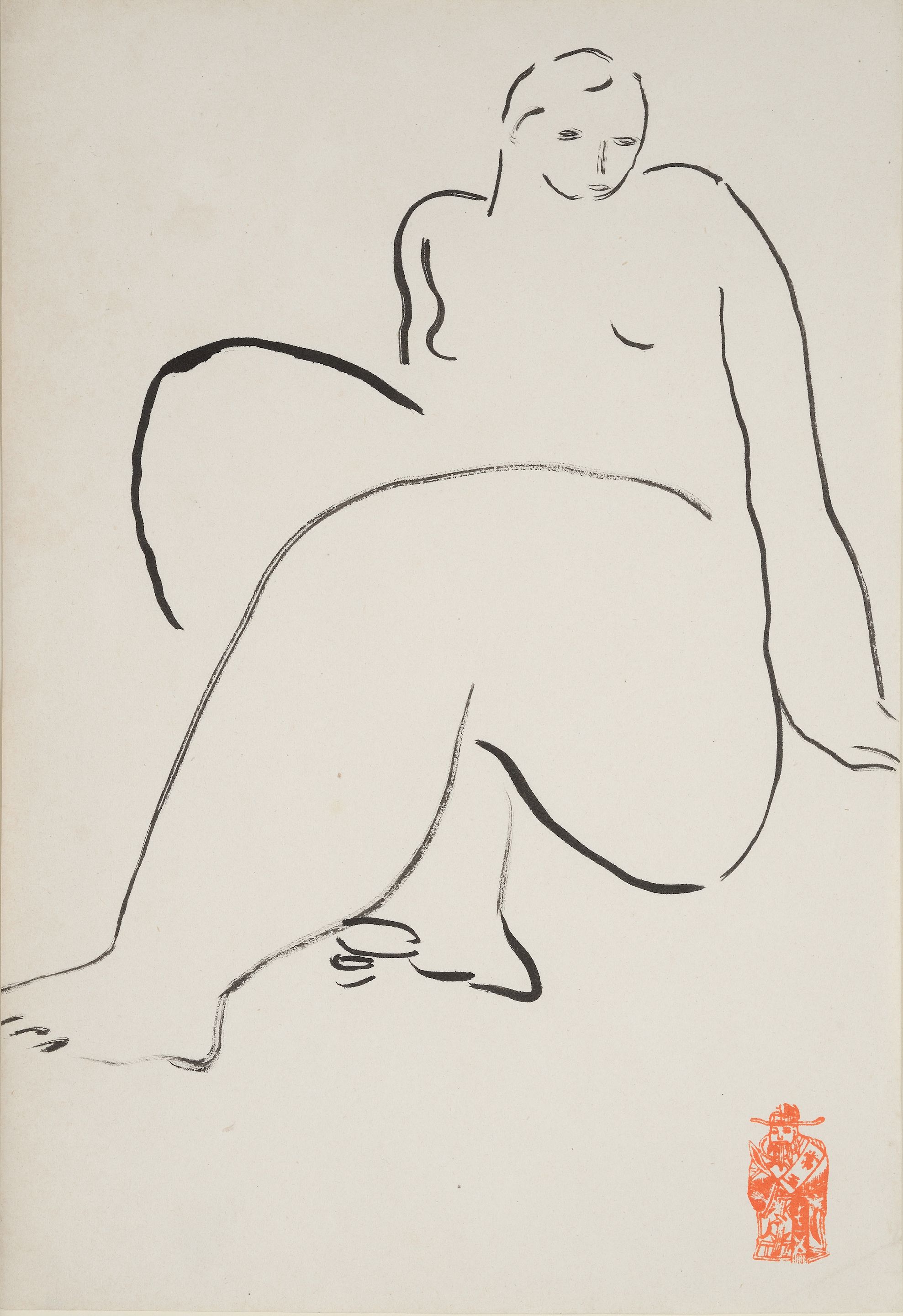 Seated Nude