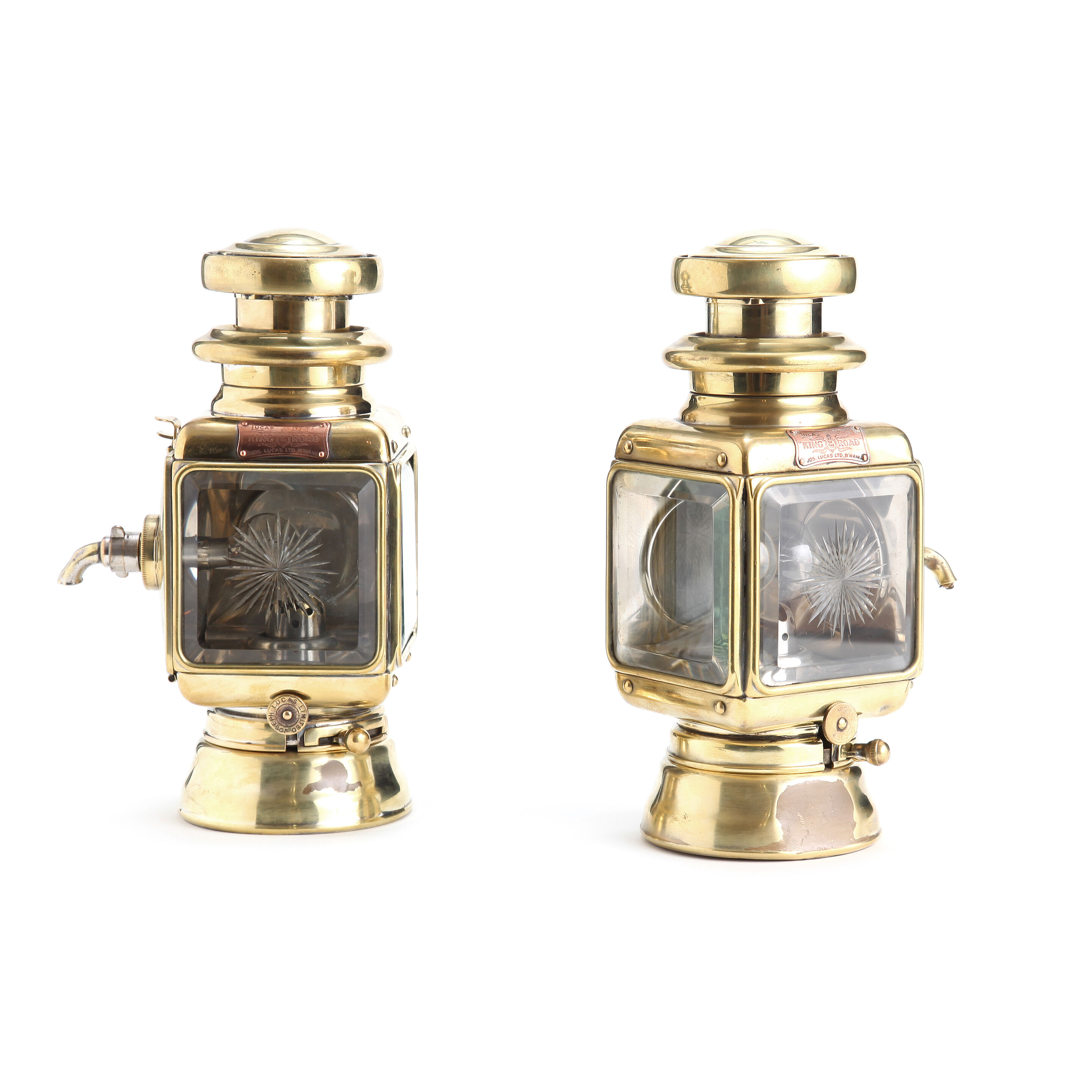 Bonhams Cars : A pair of Lucas 'King of the Road' No.413 sidelamps,