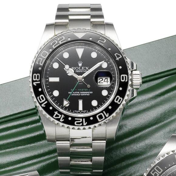Bonhams Rolex. A stainless steel automatic calendar bracelet watch