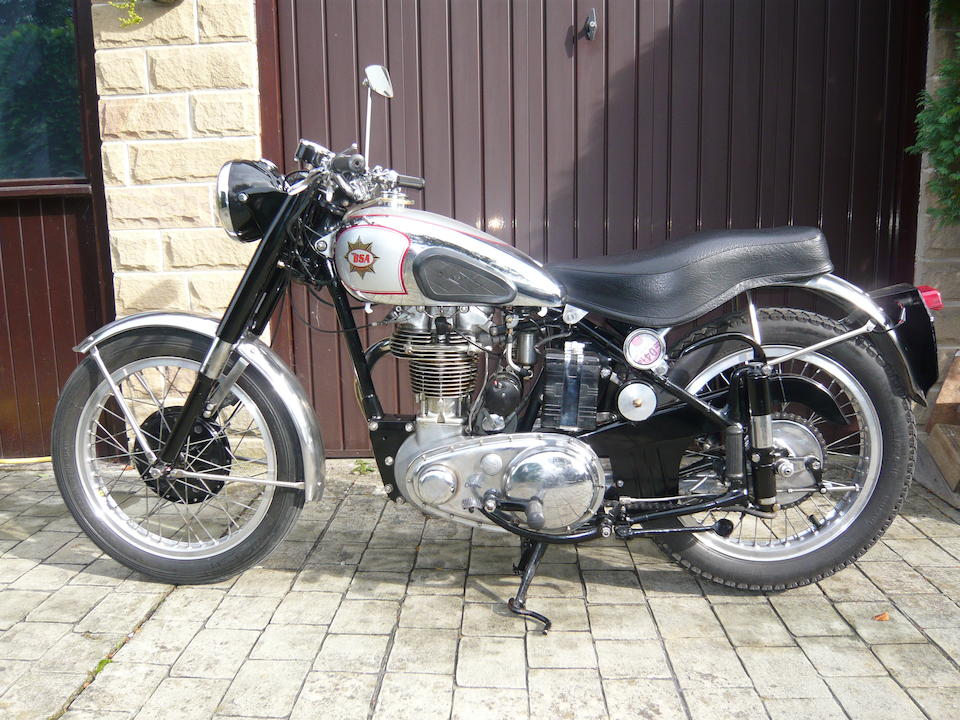 Bonhams : 1950 BSA 499cc B34 Gold Star Frame no. ZB32GS 2673 Engine no ...