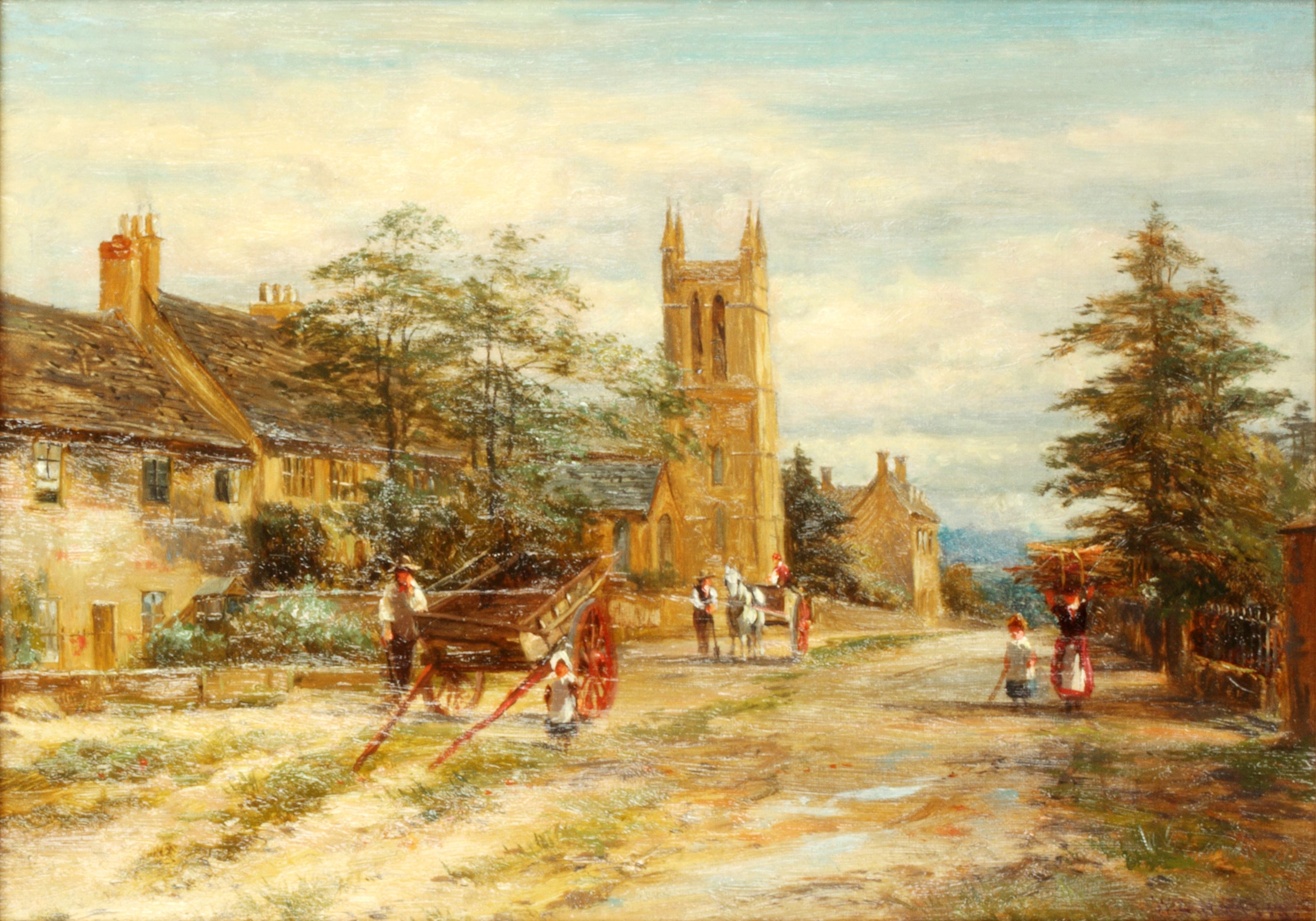 Bonhams : William E. Harris (British, 1856-1929) Broadway Church