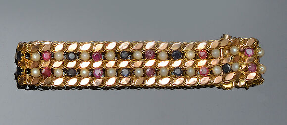 Bonhams : A vari gem-set bracelet