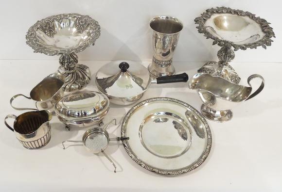 Bonhams : A collection of Swedish silver items various makers and dates