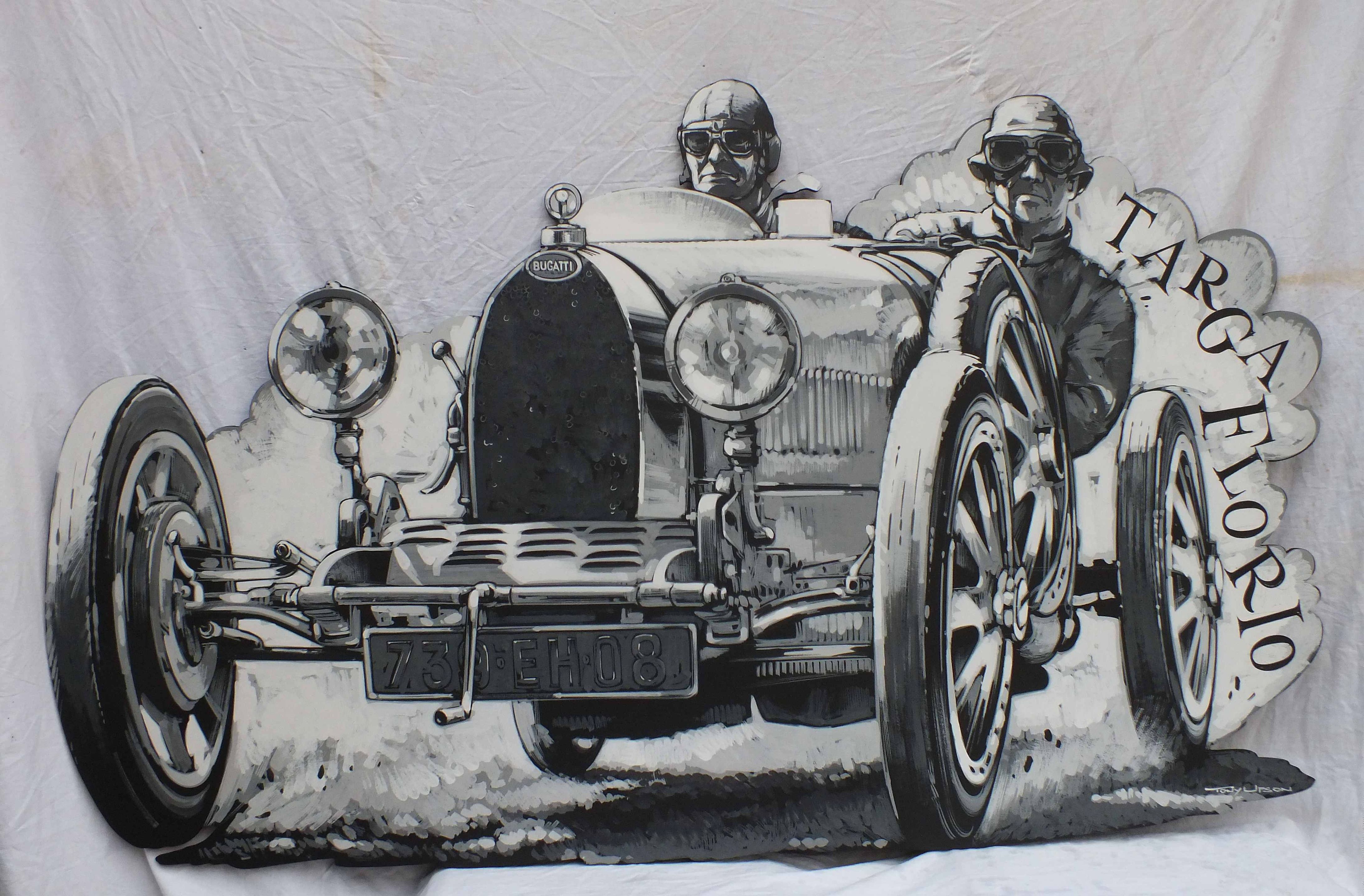 MCM 1/43 - Bugatti Type 35 Winner Targa Florio 1925 N°8