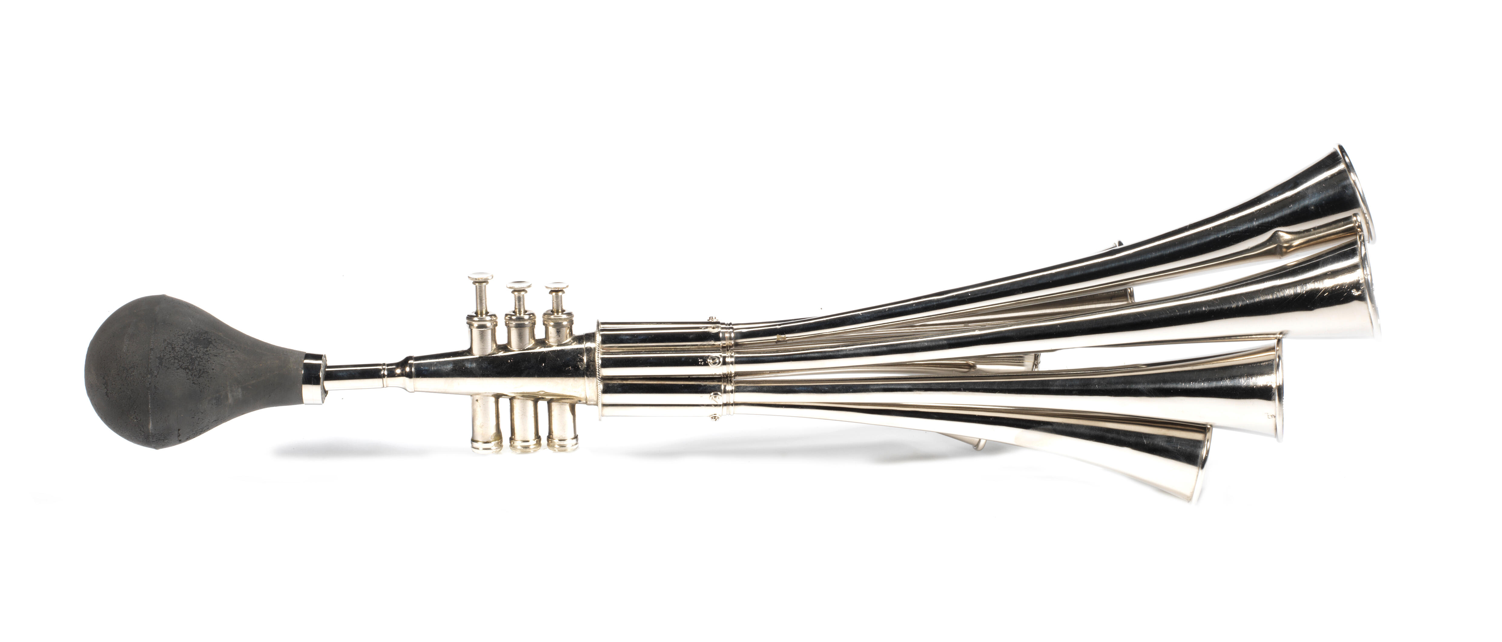 Bonhams Cars A Veteran eight trumpet bulb horn, French, circa 1910,