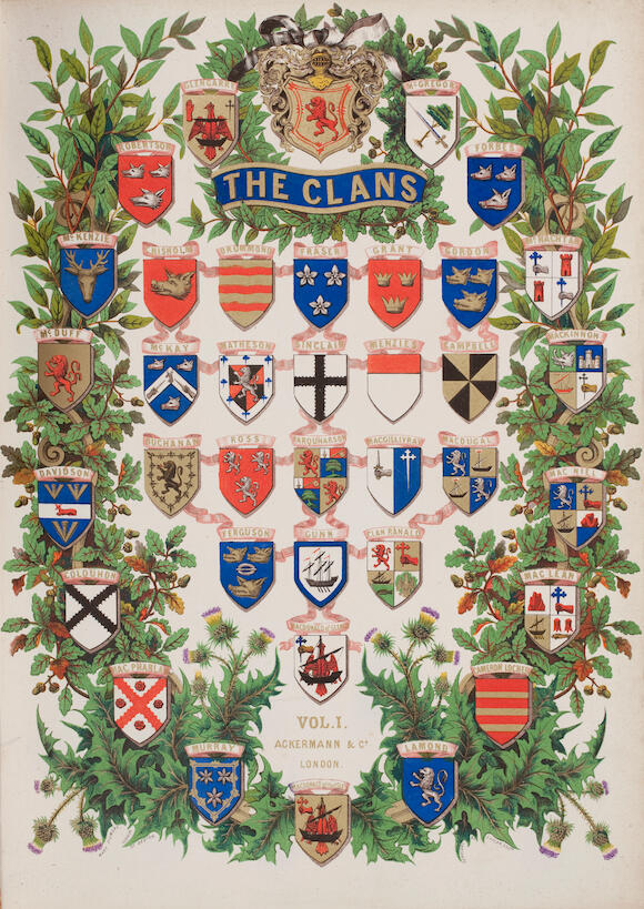 Bonhams CLANS LOGAN (JAMES) and ROBERT RONALD MCIAN The Clans of the