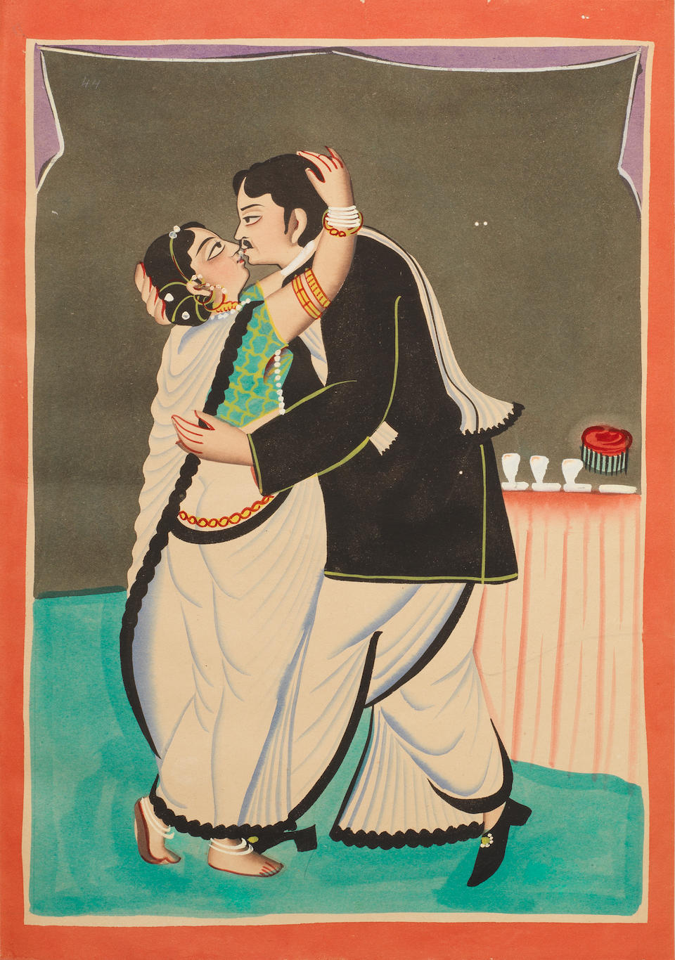 peep into Kalighat Painting-erotica; thnx to @bonhams1793 – Swayamkatha