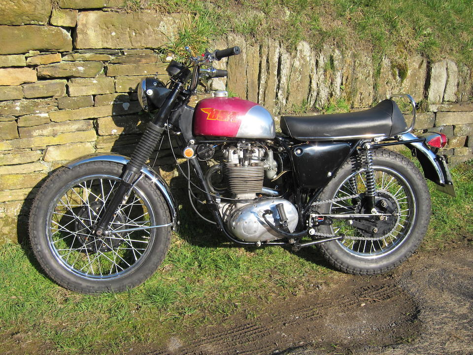 Bonhams : 1970 BSA 440cc B44 Victor Special Frame no. BD06673 B44VS ...