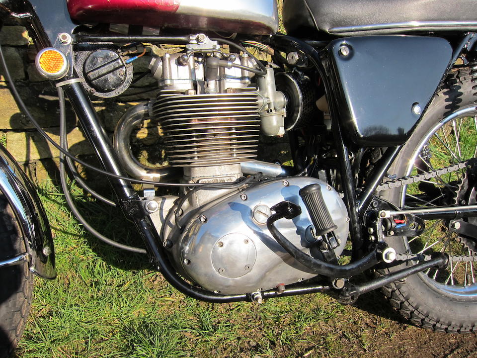 Bonhams : 1970 BSA 440cc B44 Victor Special Frame no. BD06673 B44VS ...