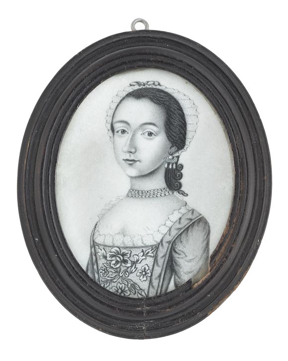 Bonhams James Ferguson (Scottish, 17101776) A Young Lady, wearing