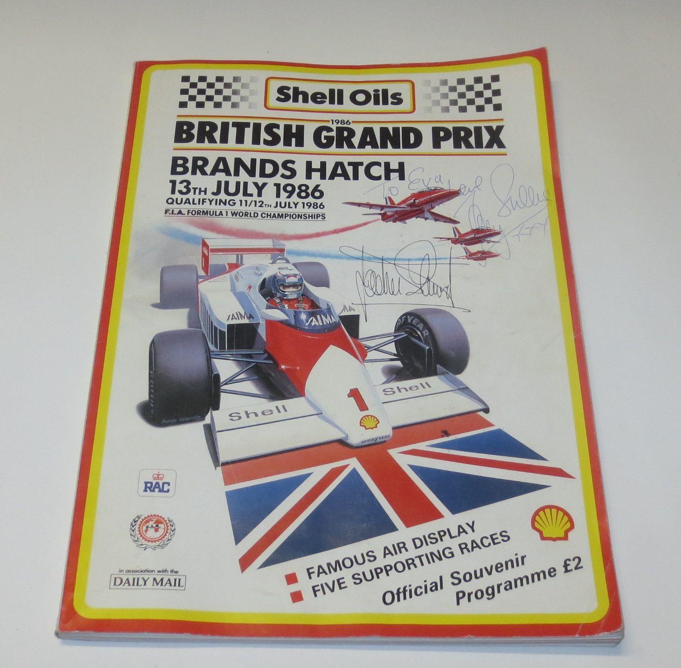 1986 Brabham BT55/BMW, British Grand Prix - Brands Hatch - …