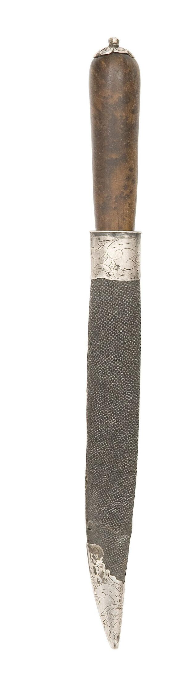 Bonhams A Continental SheathKnife