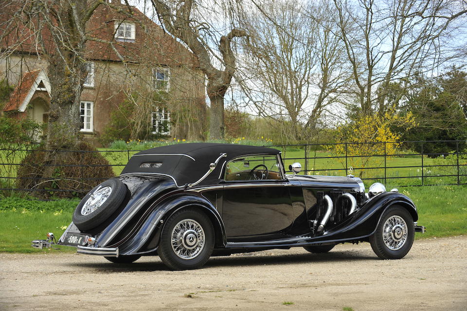 Bonhams : The ex-Rolf Meyer,1935 Mercedes-Benz 500 K Cabriolet Chassis ...