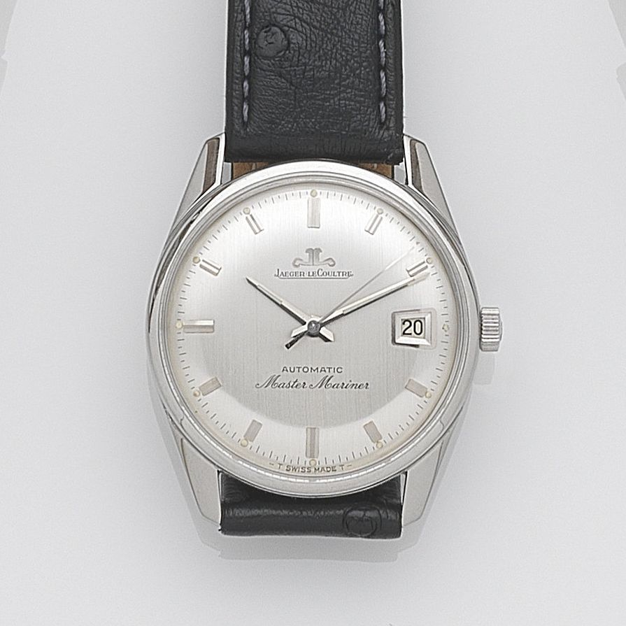 Bonhams A stainless steel automatic calendar