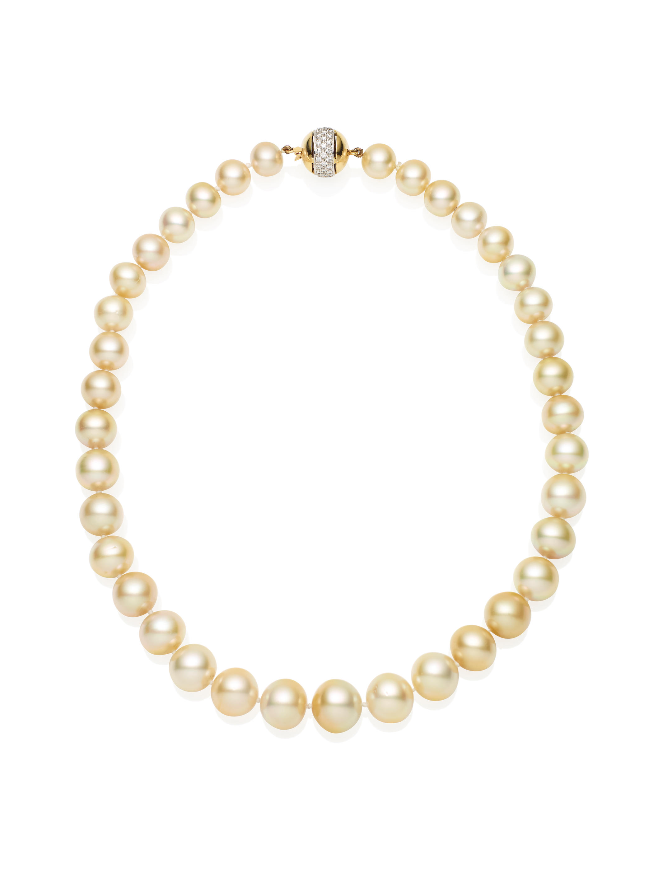 Bonhams : A cultured pearl necklace
