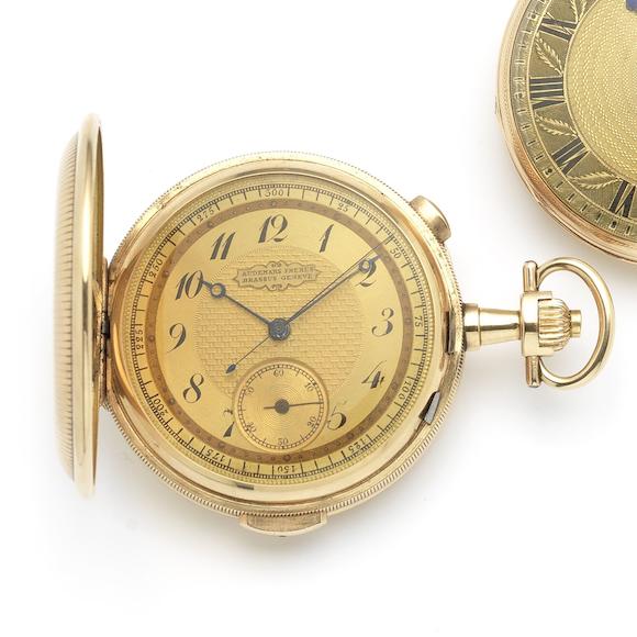 Bonhams : Audemars Frères, Brassus & Genève. An early 20th century 14ct ...