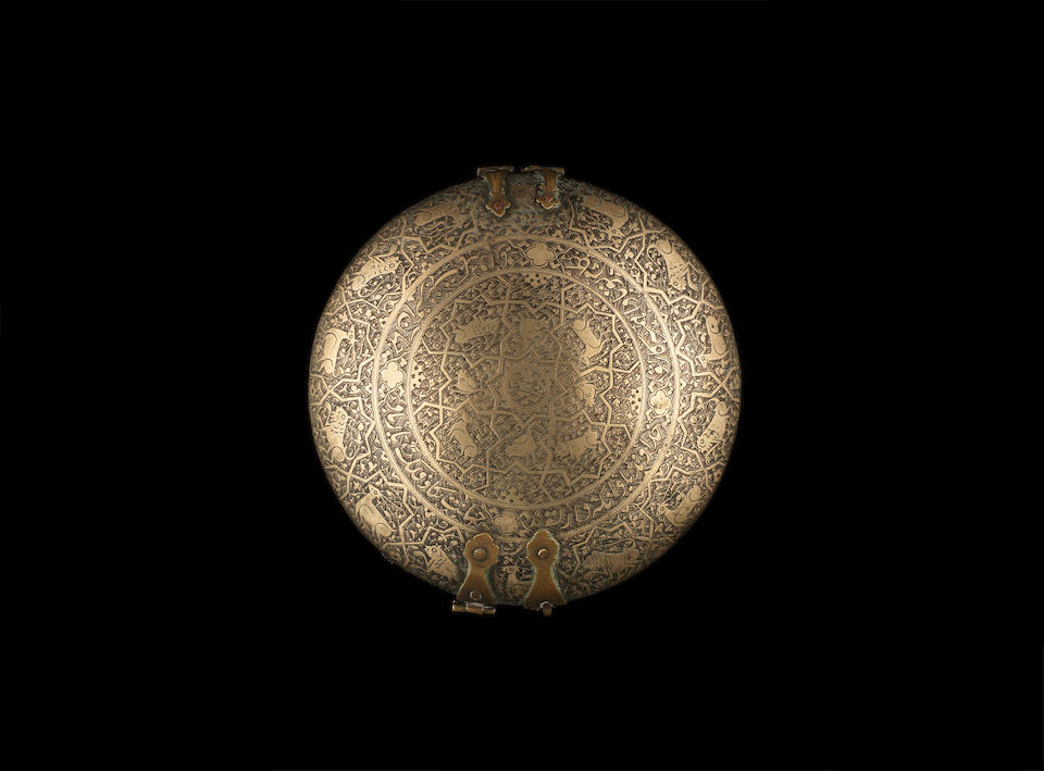 Bonhams An Unusual Safavid Metal Box Persia 17th 18th Century