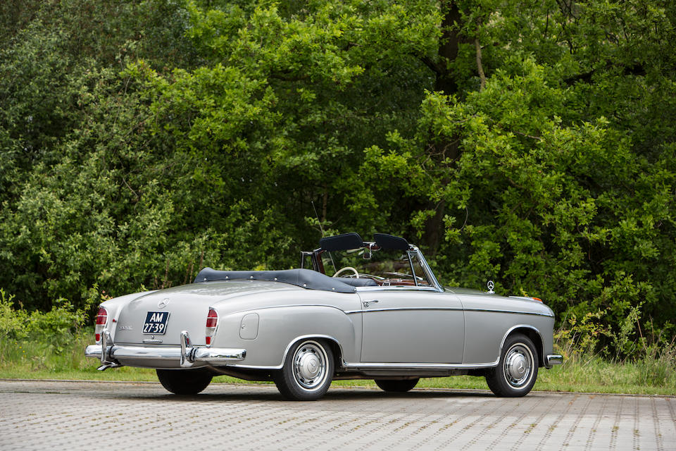 Bonhams 1960 Mercedes Benz 2se Ponton Cabriolet Chassis No 128 030 11 Engine No 127 9 11
