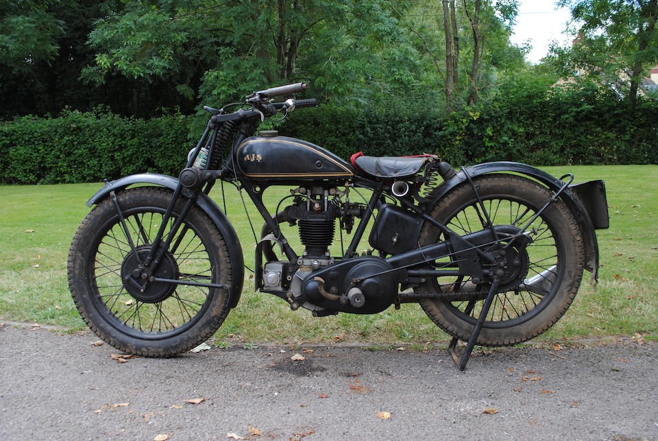 Bonhams : Property of a deceased's estate,1931 AJS 349cc 'Model SB6 Big ...