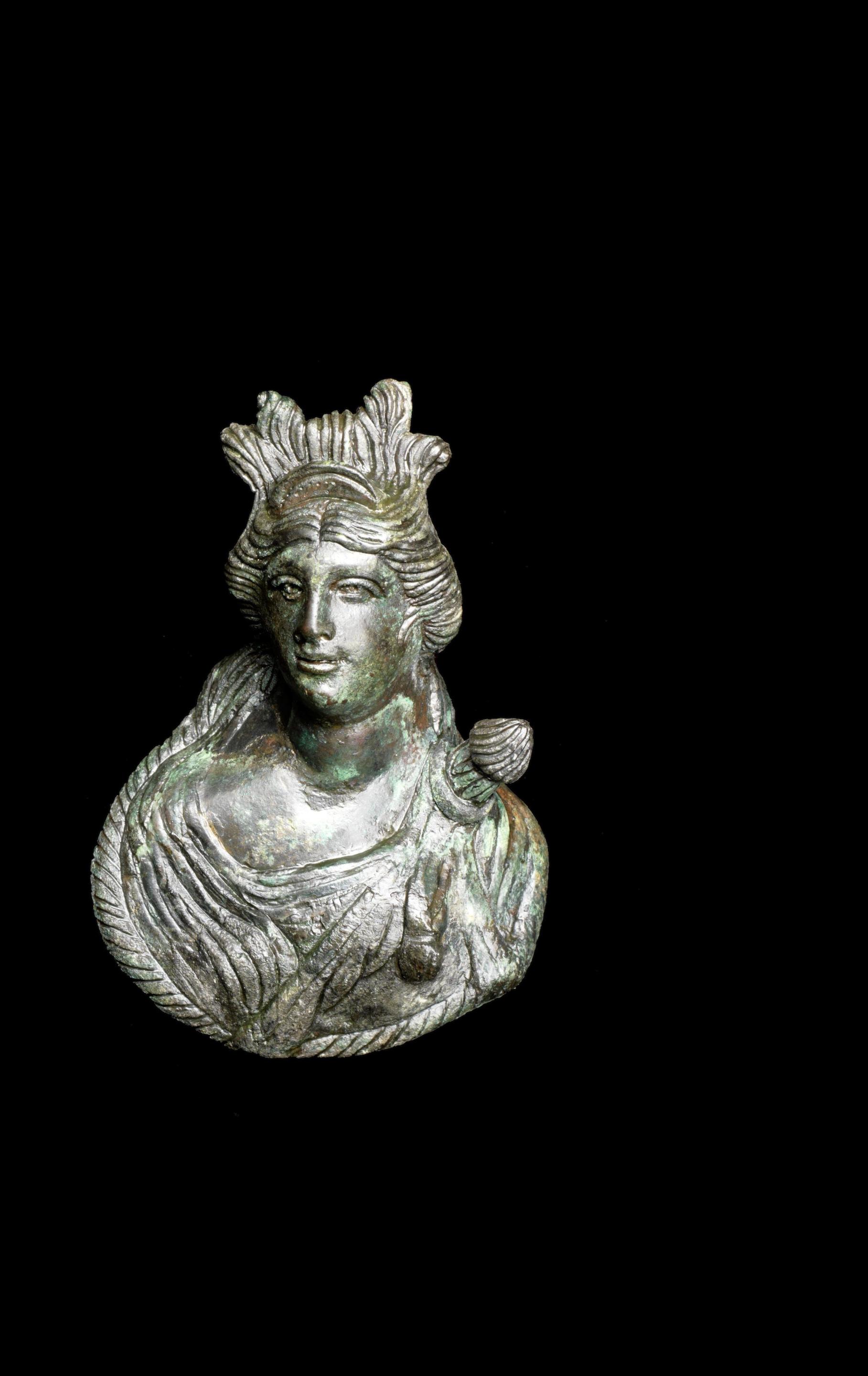 Bonhams : A Roman bronze appliqué