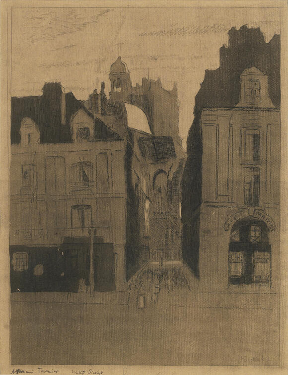 Bonhams Walter Richard Sickert A.R.A. (British, 18601942) Dieppe, La